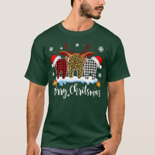 Frohe Weihnachten Zentistth Weihnachtsmannmütze Cl T-Shirt
