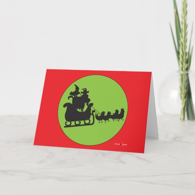Frohe Weihnachten zu allen und ganzem zu gute (Vorderseite)