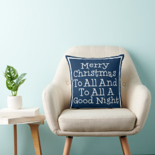 Frohe Weihnachten zu allen und zu allem eine gute Kissen