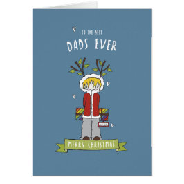 Frohe Weihnachten zu den besten Vätern