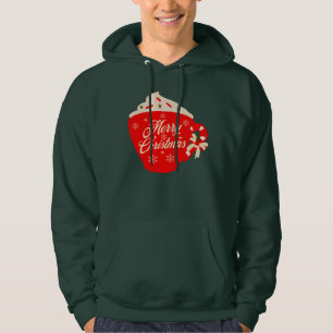 Frohe Weihnachten Zuckerguss-Schneeflocken-Streuse Hoodie