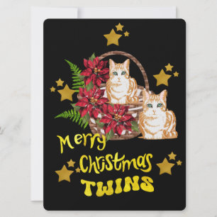 Frohe Weihnachten Zwillinge