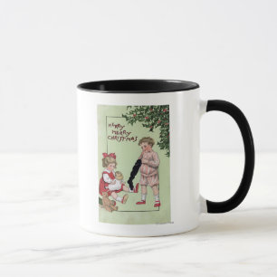 Frohe WeihnachtenKinder mit Toys by Tree Tasse