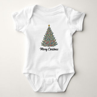 Frohe Weihnachts-Babysuits Baby Strampler