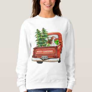 Frohe Weihnachts-Beagle Hund Sweatshirt