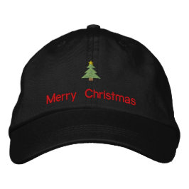 Frohe Weihnachts bestickt Hat Bestickte Baseballkappe