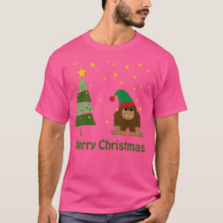 Frohe Weihnachts-Bigfoot T-Shirt