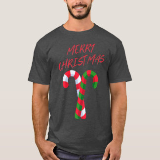 Frohe Weihnachts Candy Cane 43 T-Shirt