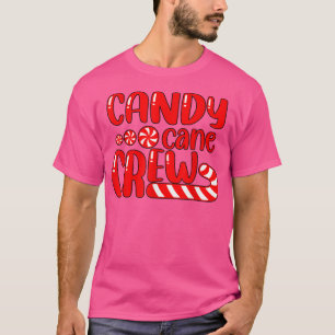 Frohe Weihnachts Candy Cane Crew Matching Family G T-Shirt