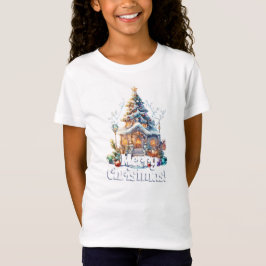 Frohe Weihnachts Candy House T-Shirt