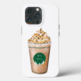 Frohe Weihnachts Caramel Drizzled Latte Case-Mate iPhone Hülle