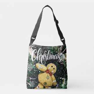 Frohe Weihnachts-Crossbody-Tasche Tragetaschen Mit Langen Trägern