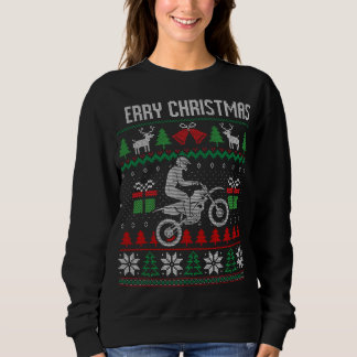 Frohe Weihnachts-Dirt Bike Racing Santa Xmas C Sweatshirt