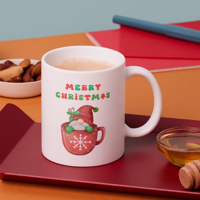 Frohe Weihnachts-Drink-Kaffee-Tasse Tasse (Von Creator hochgeladen)
