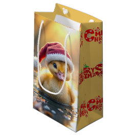 Frohe Weihnachts-Duckling Kleine Geschenktüte