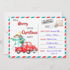 Frohe Weihnachts-Einladung Weihnachten Party laden Einladung