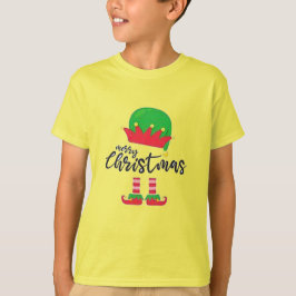 Frohe Weihnachts Elf Basic Kid's Unisex T - Shirt