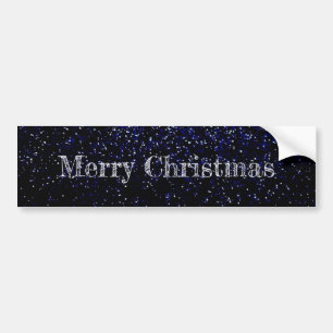 Frohe Weihnachts-Fairy-Staub-Design Autoaufkleber