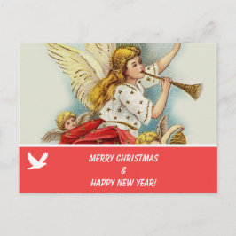 Frohe Weihnachts Familie Foto Postkarte