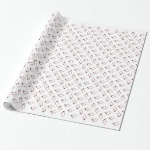 Frohe Weihnachts-Fee Design1 - Urlaub Geschenkpapier