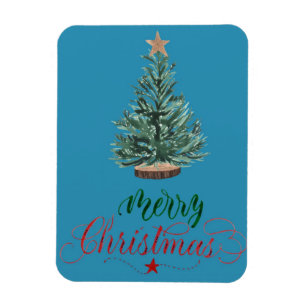 Frohe Weihnachts-Flexible Foto Magnet