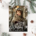 Frohe Weihnachts FOTO glückliche Ferien Magnetkart Magnetkarte<br><div class="desc">Frohe Weihnachten FOTO Urlaub Magnetkarte.</div>