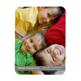 Frohe Weihnachts-Foto Magnet