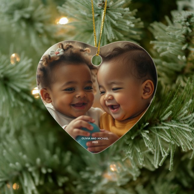 Frohe Weihnachts-Foto Weihnachtsschmuck (Baum)