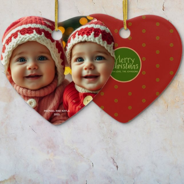 Frohe Weihnachts-Foto Weihnachtsschmuck (Von Creator hochgeladen)