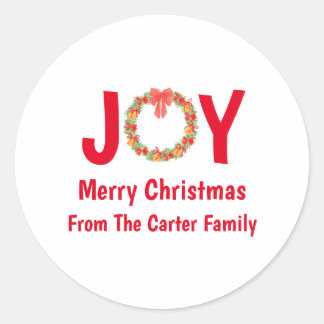 Frohe Weihnachts-fröhliche Stickers