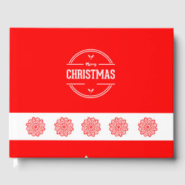 Frohe Weihnachts-Gästebuch Gästebuch