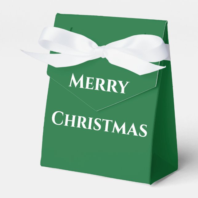 Frohe Weihnachts-Gefälligkeitsbox Geschenkschachtel (Vorderseite)