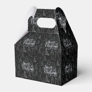 Frohe Weihnachts-Gefälligkeitsbox Geschenkschachtel
