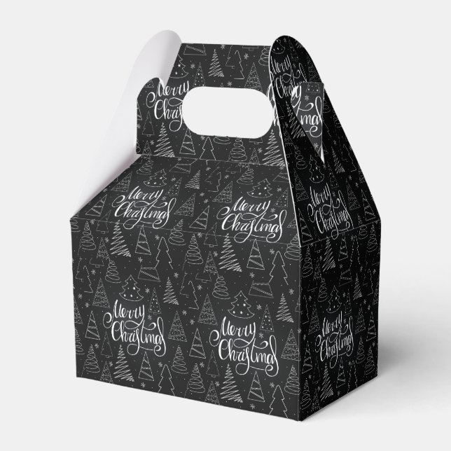 Frohe Weihnachts-Gefälligkeitsbox Geschenkschachtel (Vorderseite)