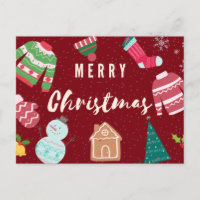 Frohe Weihnachts gekochte Pullover, Schneemann, Ba