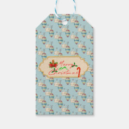 Frohe Weihnachts-Geschenkkarte – Elegantes Weihnac Geschenkanhänger