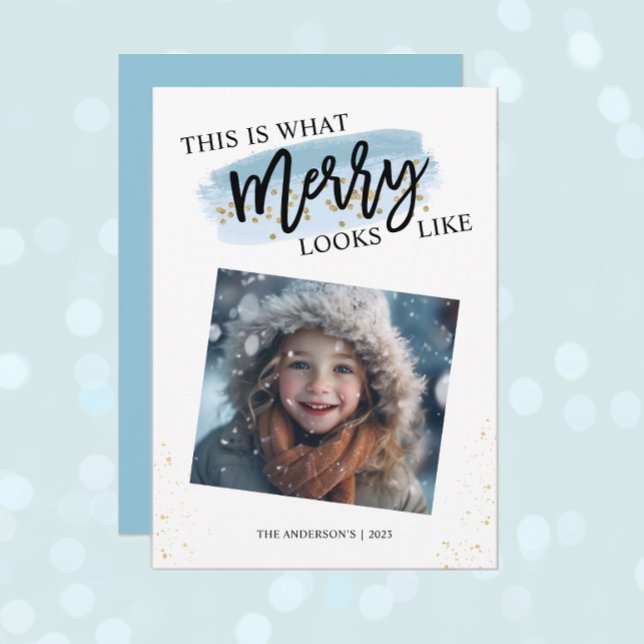 Frohe Weihnachts-Glitzer Feiertagskarte (Von Creator hochgeladen)