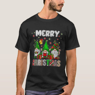 Frohe Weihnachts Gnome Familie Funny Weihnachten B T-Shirt