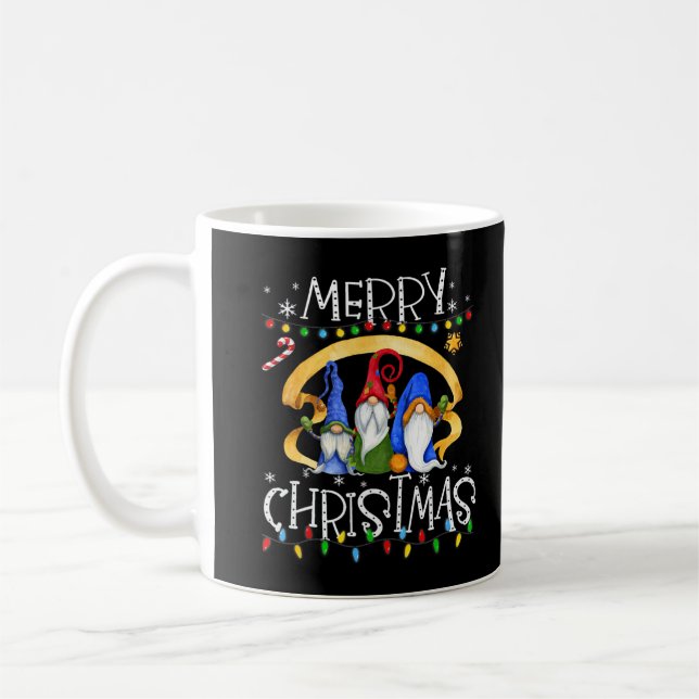 Frohe Weihnachts Gnome Shirt Funny Familie Weihnac Kaffeetasse (Links)
