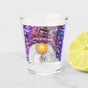 Frohe Weihnachts Gnome Shot Glass Schnapsglas