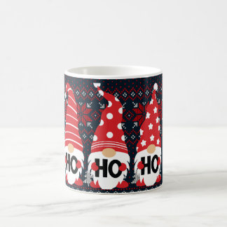 Frohe Weihnachts Gnome Sticker HOHOHOHO Kaffeetasse