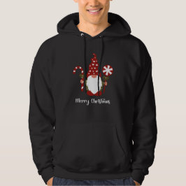 Frohe Weihnachts Gnome White Hoodie