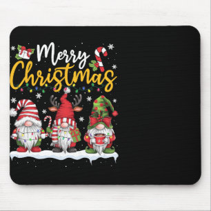 Frohe Weihnachts-Gnomes Lover Xmas Familie Männer  Mousepad