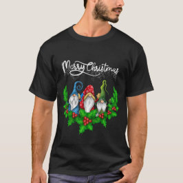 Frohe Weihnachts Gnomes Xmas Familie Männer Frauen T-Shirt