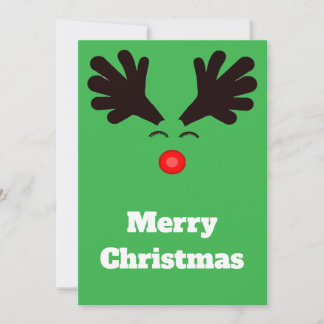 Frohe Weihnachts-Grußkarte Feiertagskarte