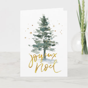 Frohe Weihnachts-Grußkarte Karte