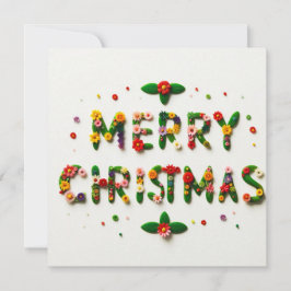 Frohe Weihnachts-Grußkarten Karte