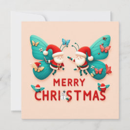 Frohe Weihnachts-Grußkarten Karte