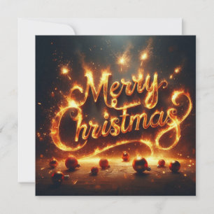 Frohe Weihnachts-Grußkarten Karte