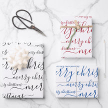 Frohe Weihnachts-Handschrift für Kalligrafie
